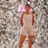 MORGAN SNATCHED ROMPER - Image 5