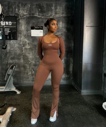 CHRISTINA  SET - Brown, Small: UK 8-10