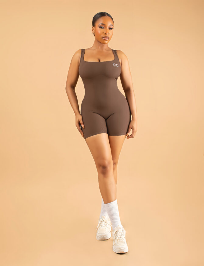DAHLIA SCULPT ROMPER