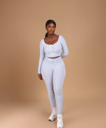 ELOWEN SET - Sky Blue, Large: UK 14-16