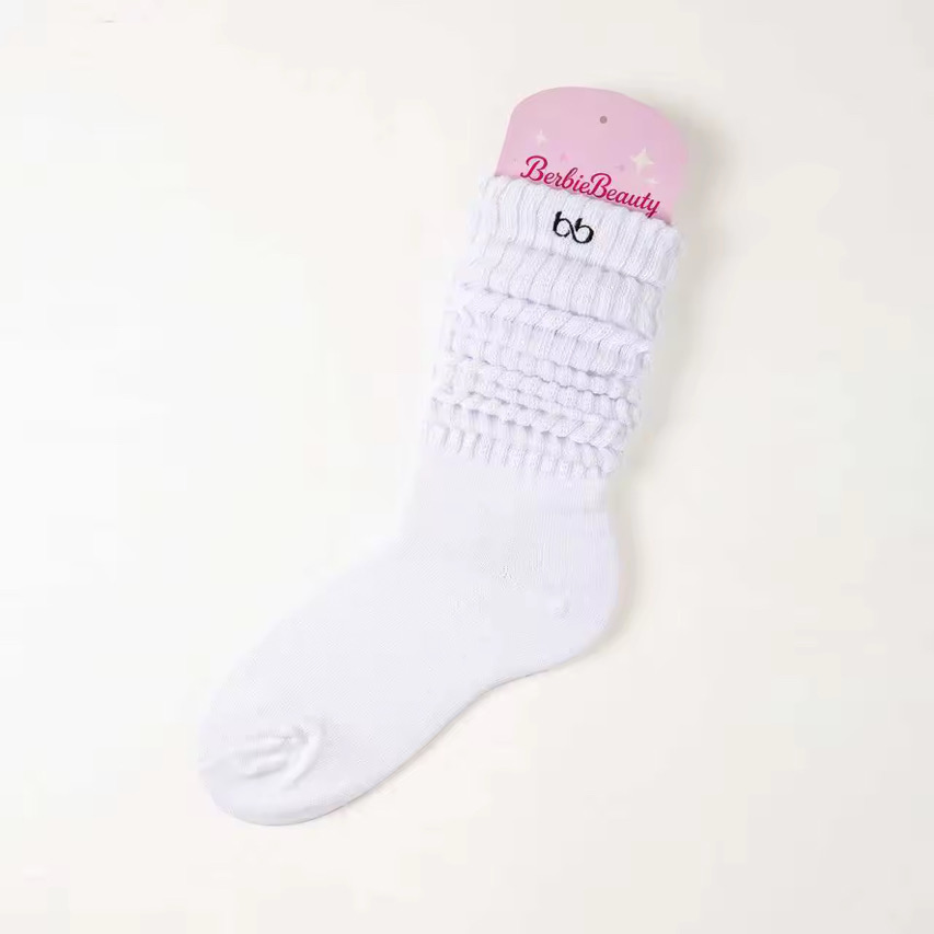 VENTILATED SLOUCH EMBROIDERED SOCKS - Image 2