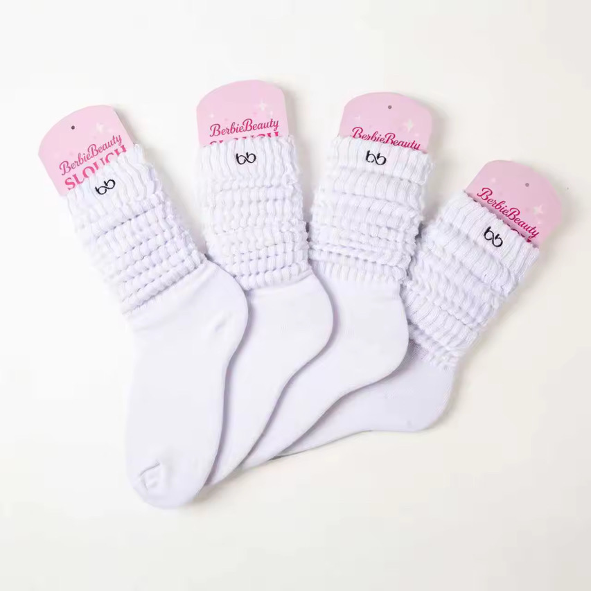 VENTILATED SLOUCH EMBROIDERED SOCKS - Image 3