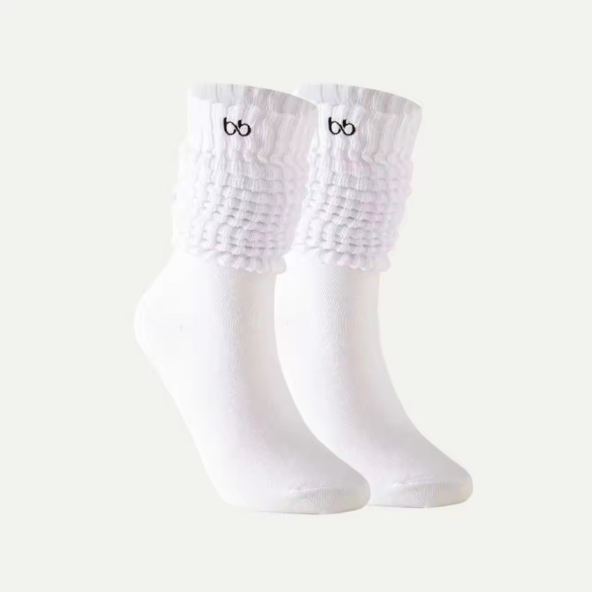 VENTILATED SLOUCH EMBROIDERED SOCKS - Image 4